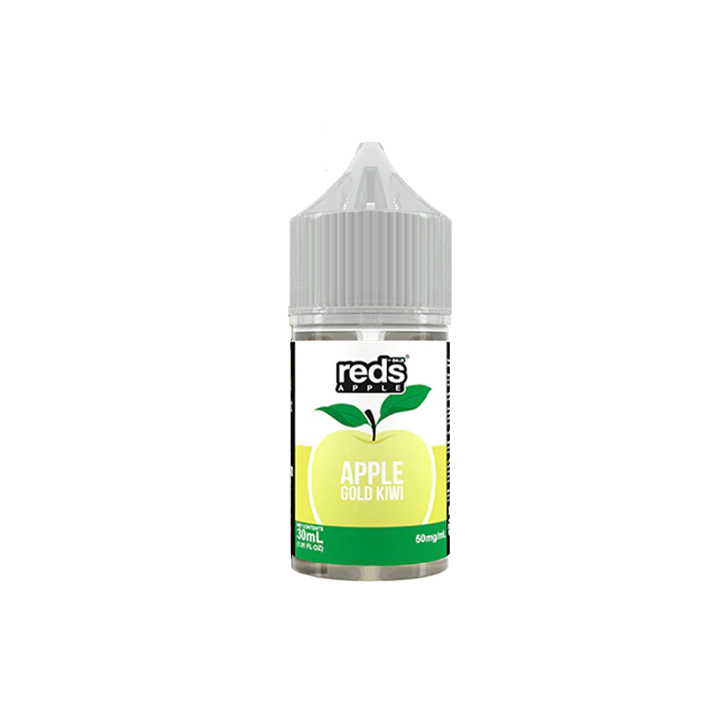 7Daze Reds Salt Series E-Liquid 30mL (Salt Nic) - Gold Kiwi bottle