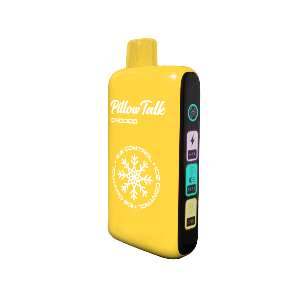 Pillow Talk IC40000 Disposable | 40000 Puffs | 20mL | 50mg | MOQ 5 | Juicy Peach Ice