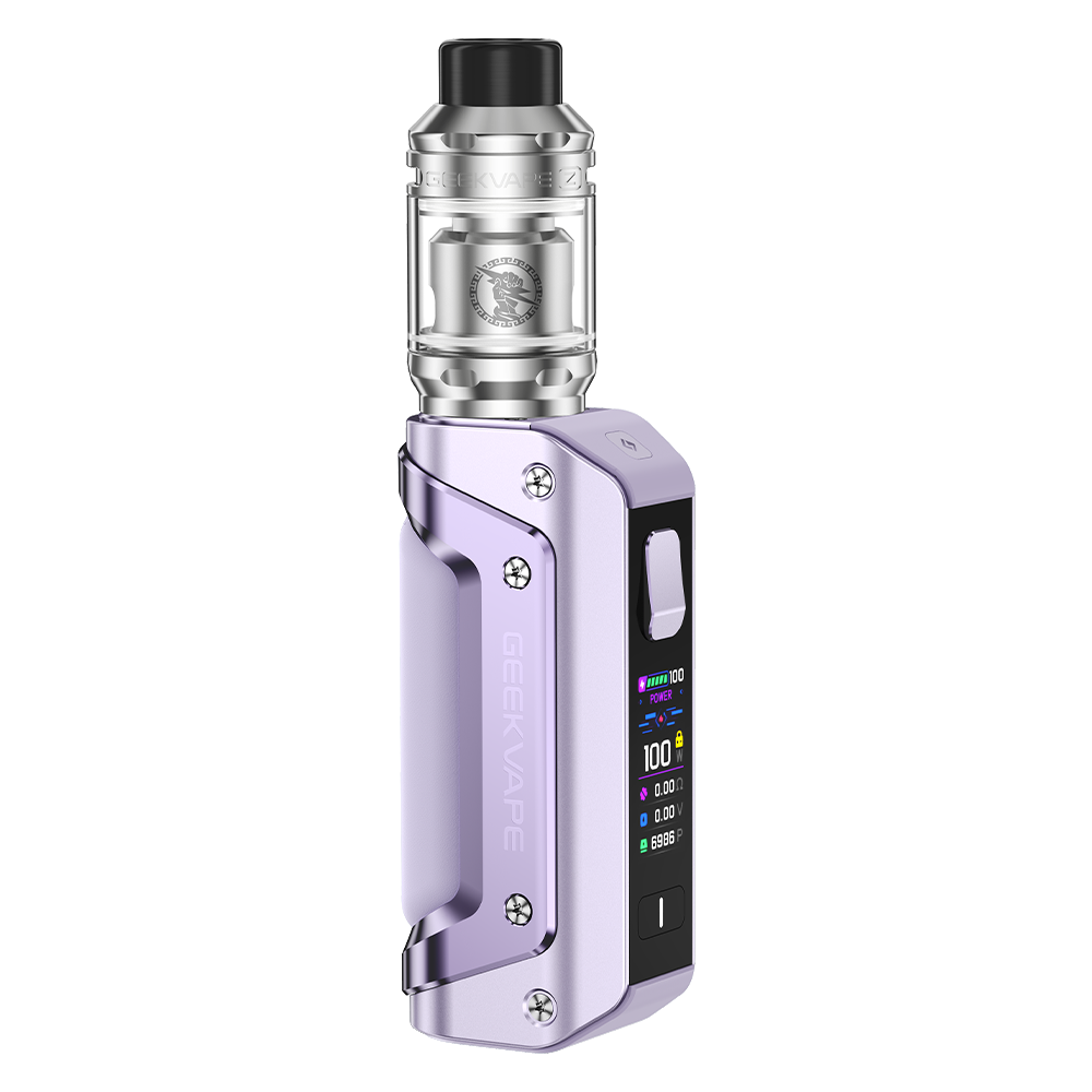 Geekvape Aegis Solo 3 100W Box Mod Starter Kit - Purple