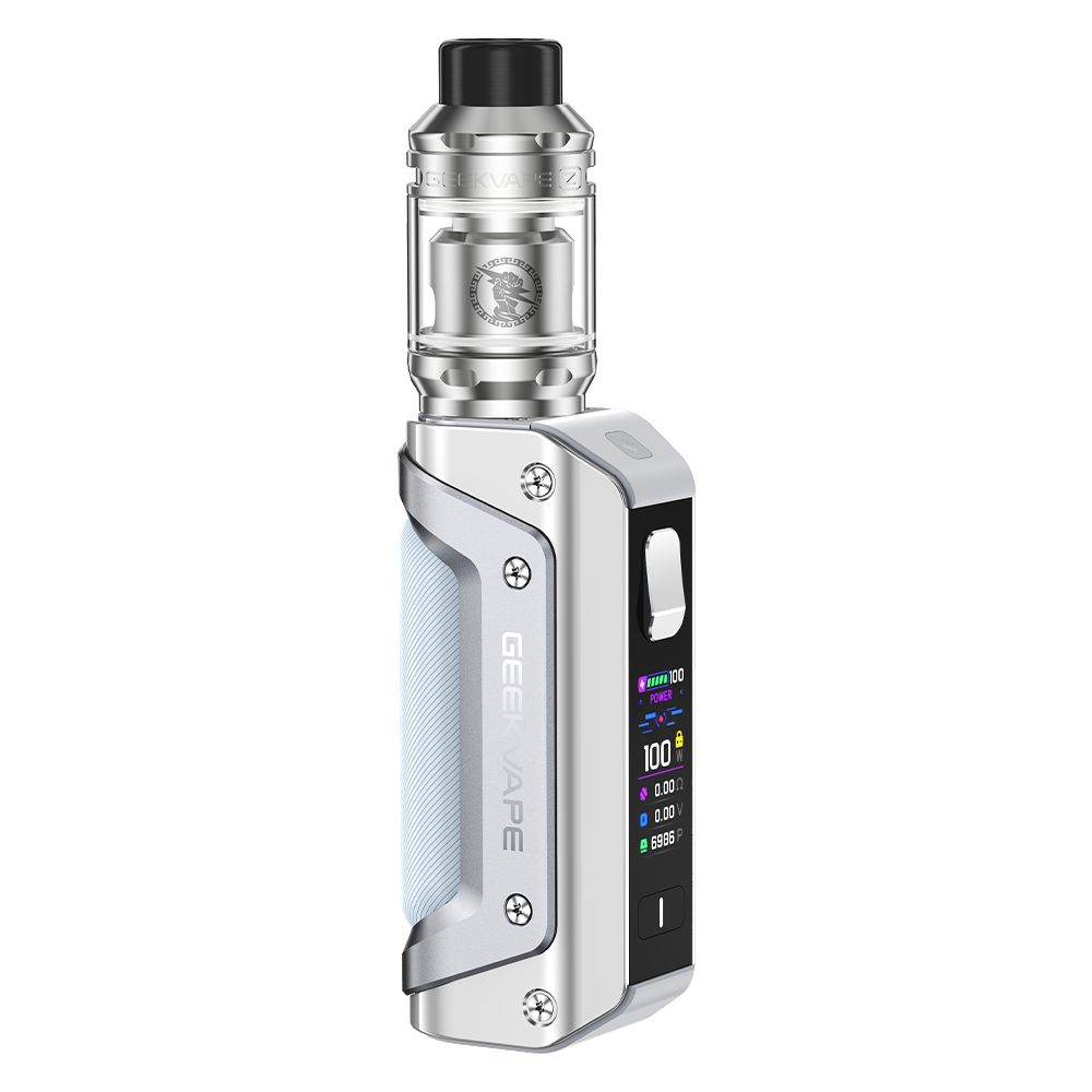 Geekvape Aegis Solo 3 100W Box Mod Starter Kit - Silver