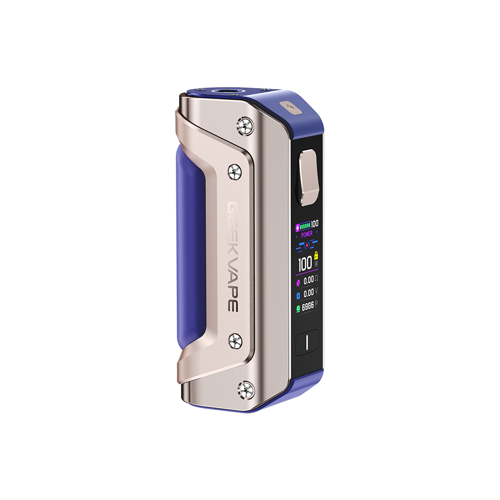 Geekvape Aegis Solo 3 100W Box Mod (Mod Only) - Golden Blue