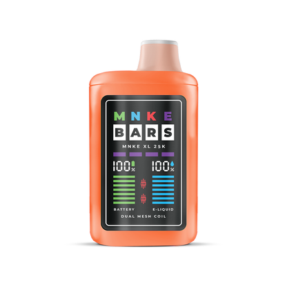 MNKE Bars XL ZERO Disposable | 25000 Puffs | 18mL | 0mg | MOQ 5 | Trapple Iced