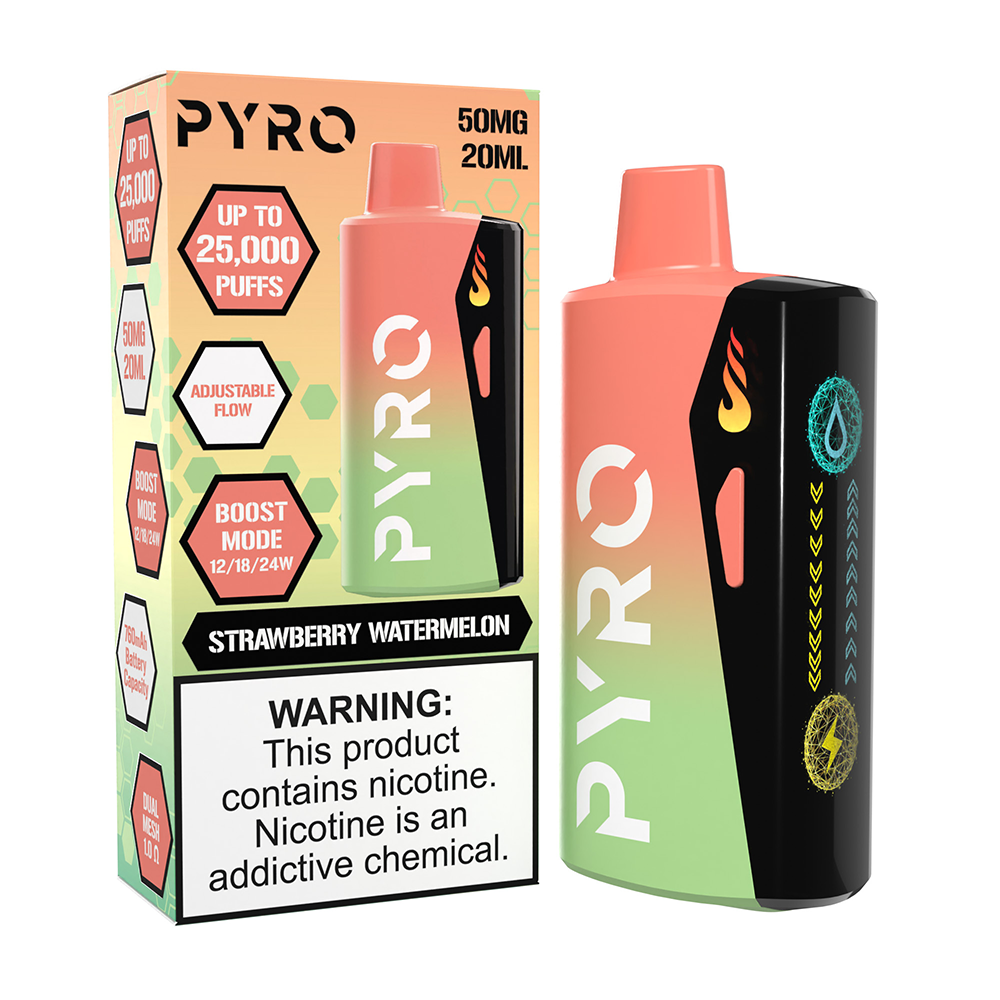 Pyro Boost Disposable 25000 Puffs 20mL 50mg | MOQ 5