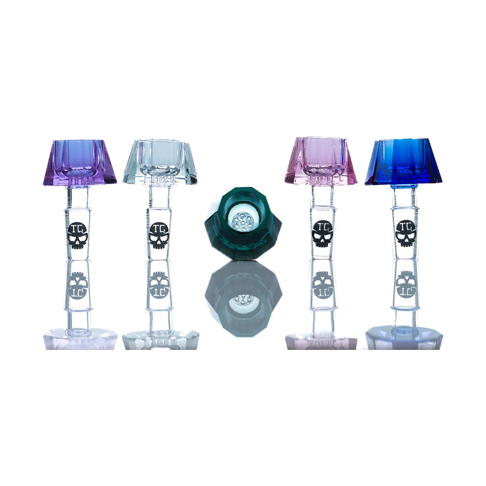 MKGlass TXBL5 Toxic Diamond Bowl w/ Screen (5-pack)