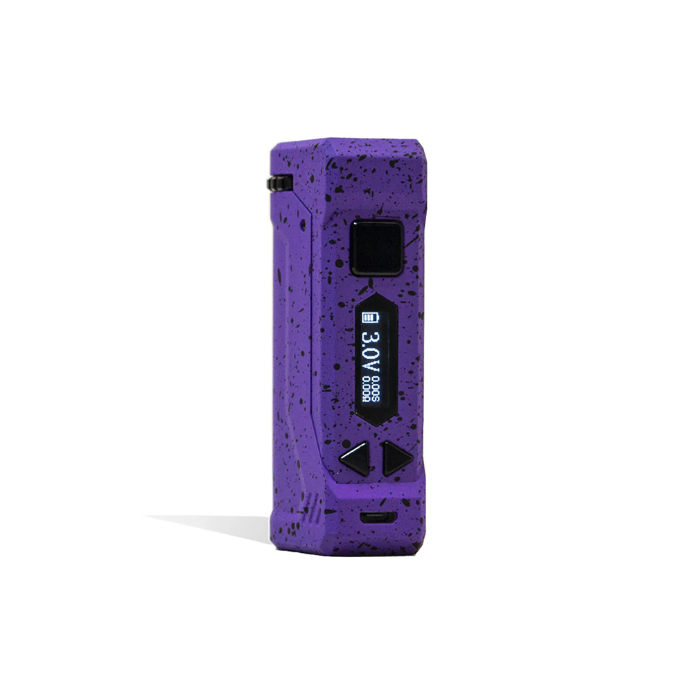 Yocan Wulf Uni Pro 510 Battery Mod (650mAh) - Purple with Black Spatter