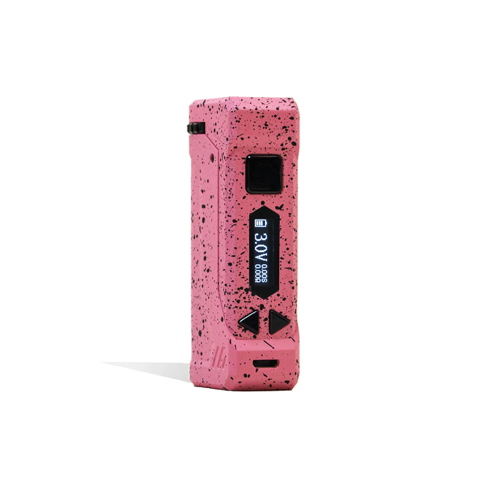 Yocan Wulf Uni Pro 510 Battery Mod (650mAh) - Pink with Black Spatter