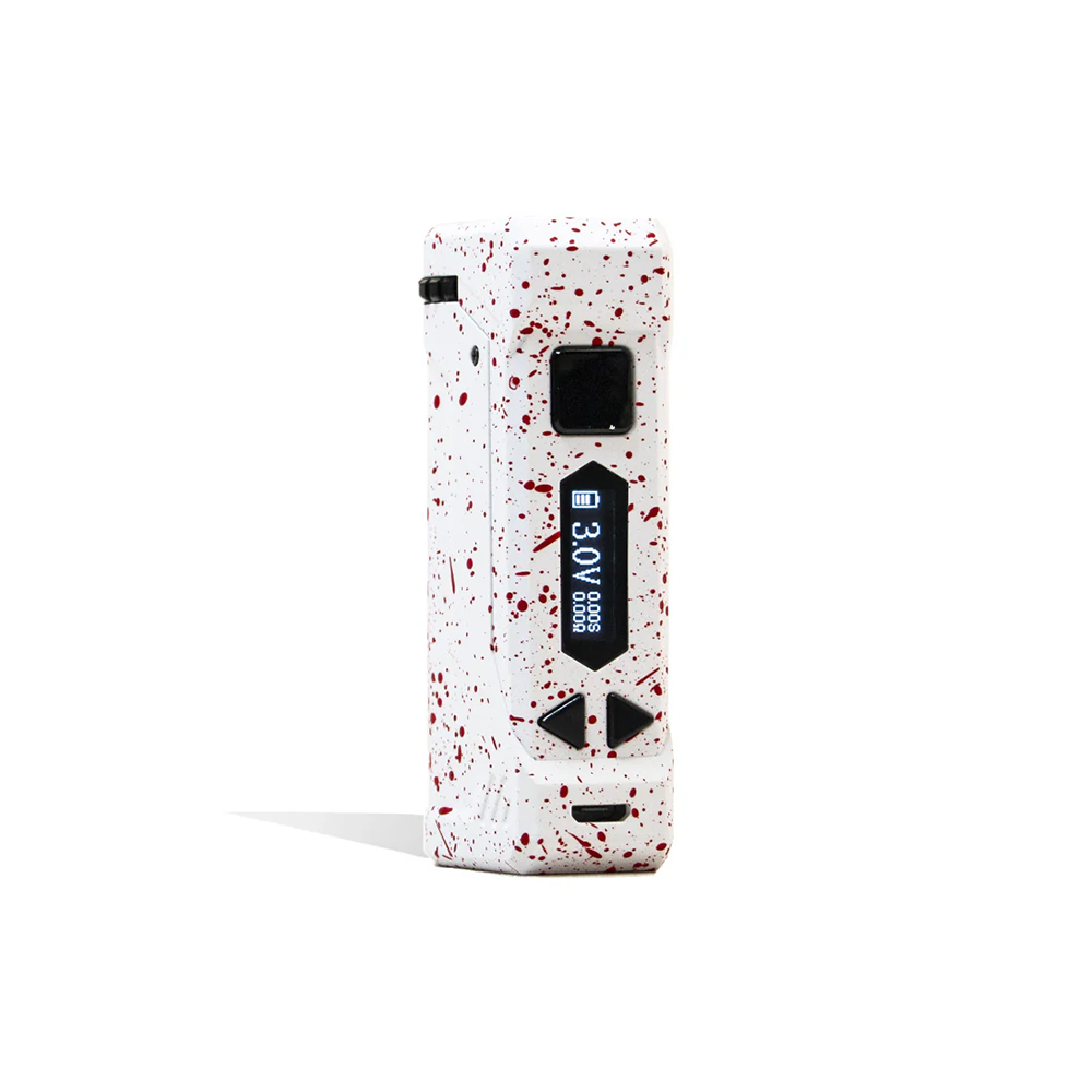 Yocan Wulf Uni Pro 510 Battery Mod (650mAh) - White with Red Spatter