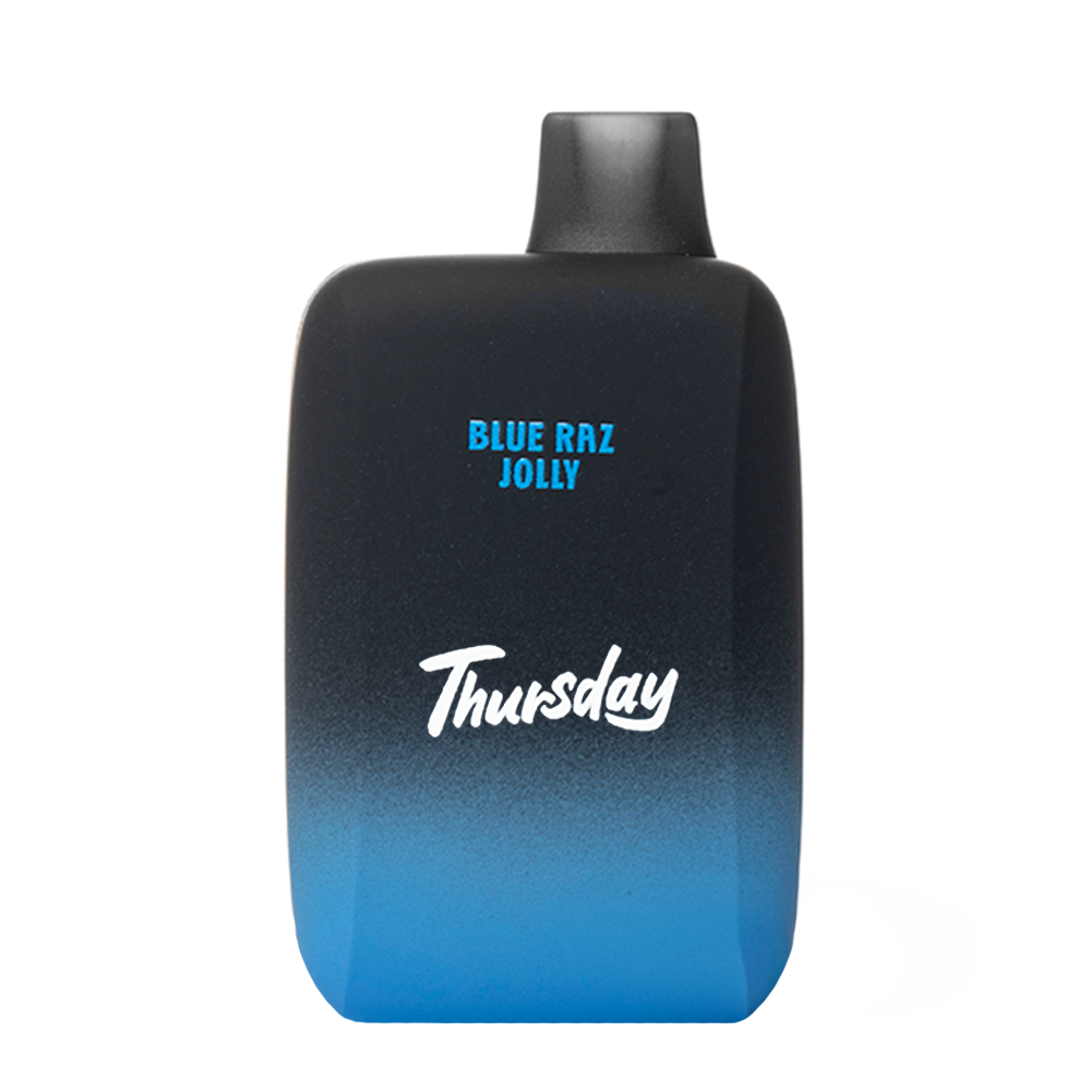 Thursday Disposable 30000 Puffs 22mL 50mg | MOQ 5 - Blue Raz Jolly