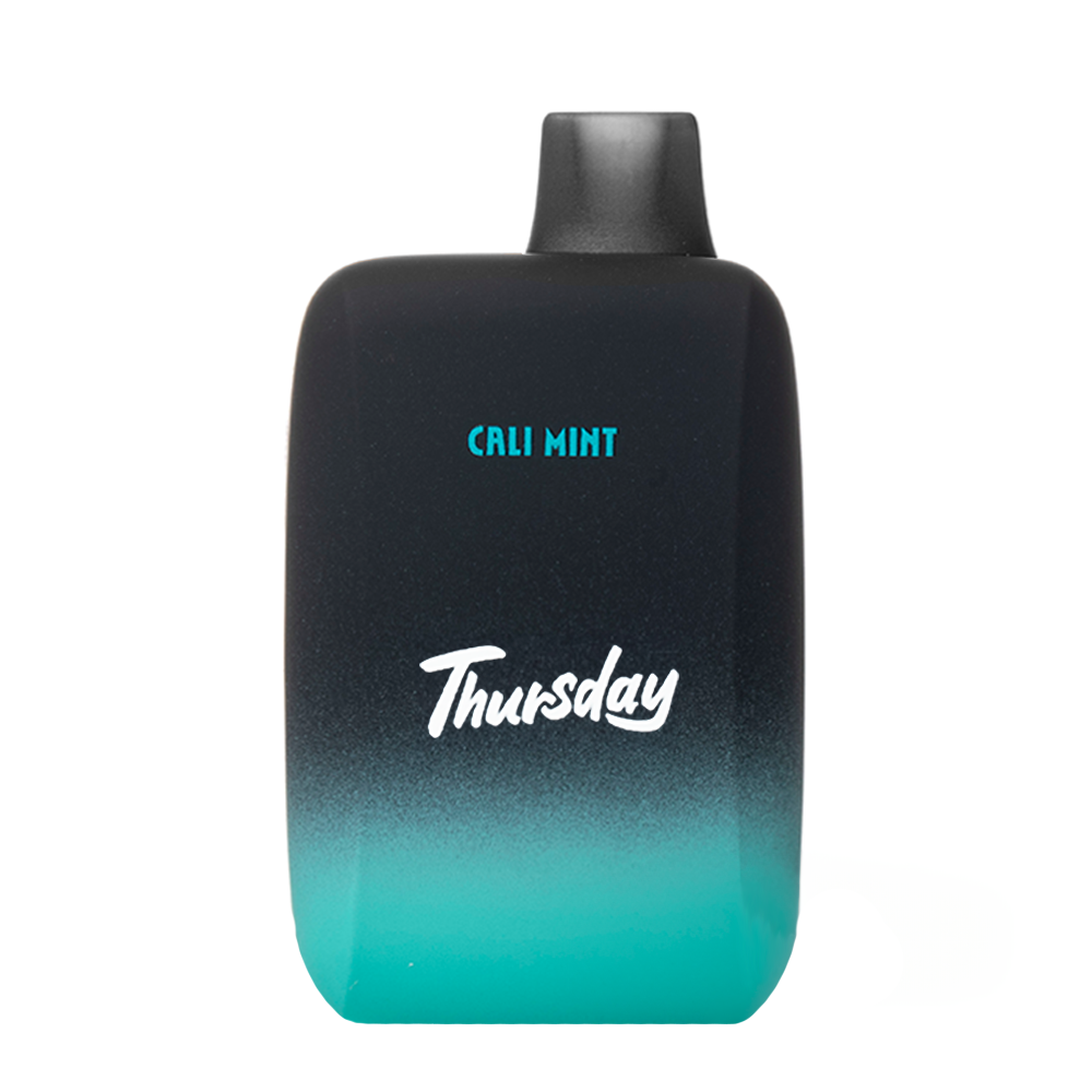 Thursday Disposable | 30000 Puffs | 22mL | 50mg | MOQ 5 | Cali Mint
