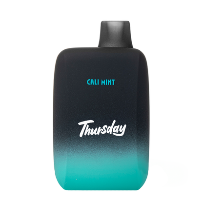 Thursday Disposable | 30000 Puffs | 22mL | 50mg | MOQ 5 | Cali Mint