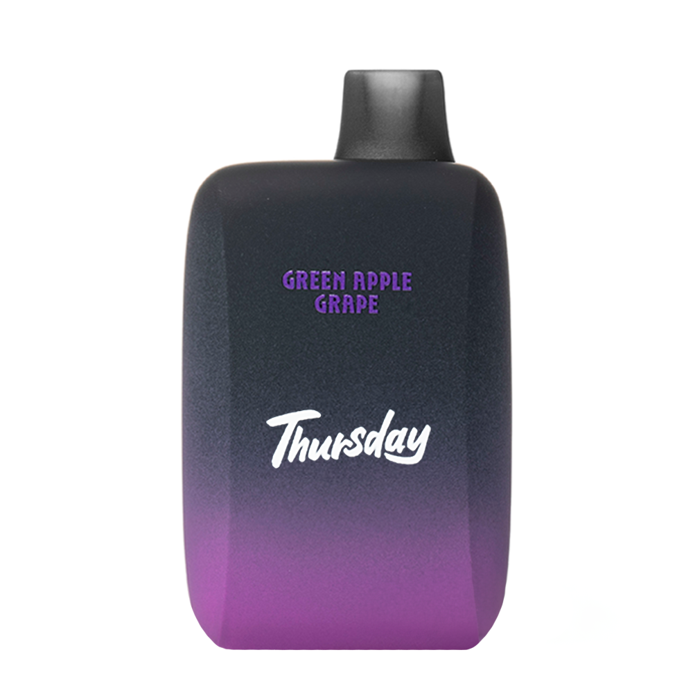 Thursday Disposable | 30000 Puffs | 22mL | 50mg | MOQ 5 | Green Apple Grape