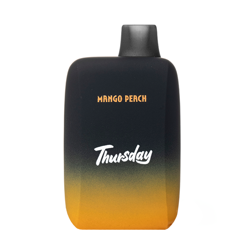 Thursday Disposable | 30000 Puffs | 22mL | 50mg | MOQ 5 | Mango Peach