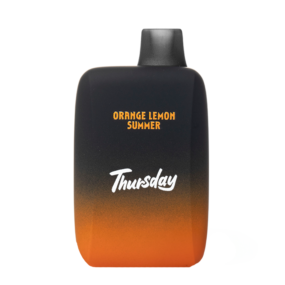 Thursday Disposable | 30000 Puffs | 22mL | 50mg | MOQ 5 | Orange Lemon Summer