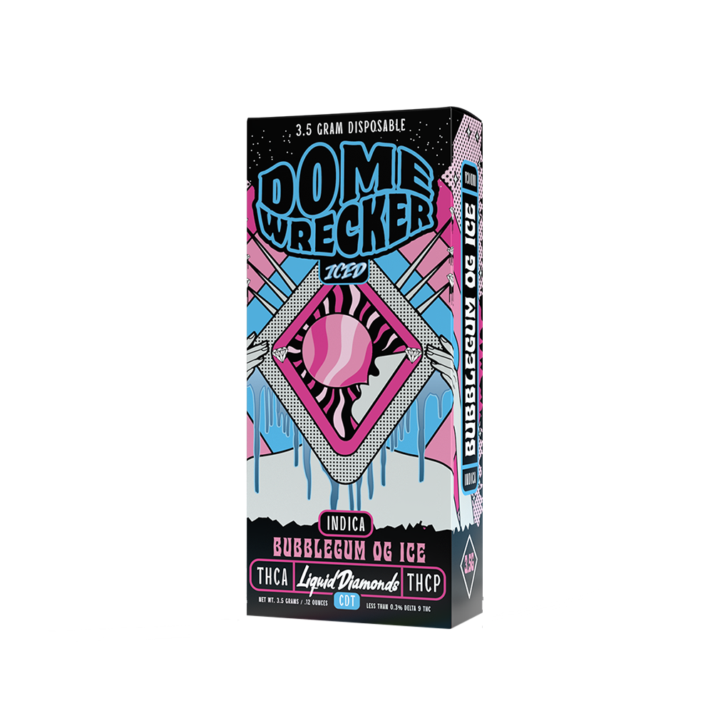 Domewrecker Liquid Diamonds Disposable (3.5g) - Bubblegum OG Ice