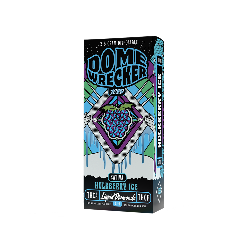 Domewrecker Liquid Diamonds Disposable (3.5g) - Hulkberry Ice