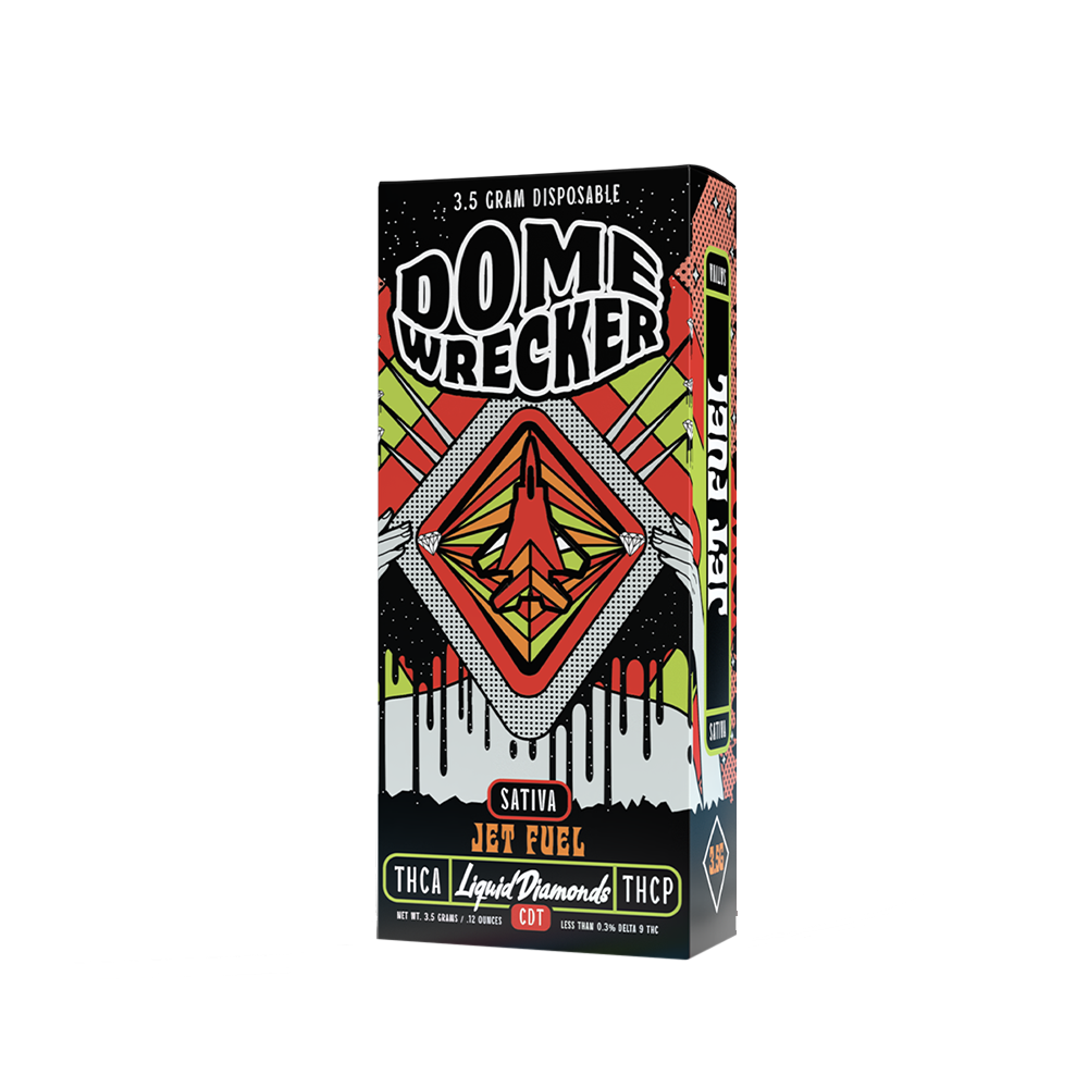 Domewrecker Liquid Diamonds Disposable (3.5g) - Jet Fuel