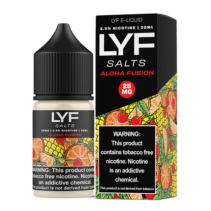 LYF Series E-Liquid 30mL (Salt Nic)-Aloha Fusion
