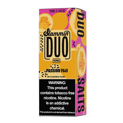 Slammin Duo Series E-Liquid 30mL (Salt Nic)- Passionfruit Fuji

