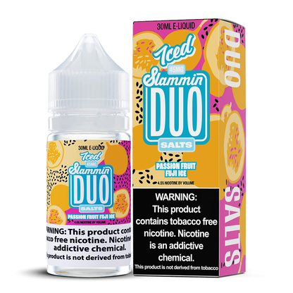 Slammin Duo Series E-Liquid 30mL (Salt Nic)- Passionfruit Fuji Ice

