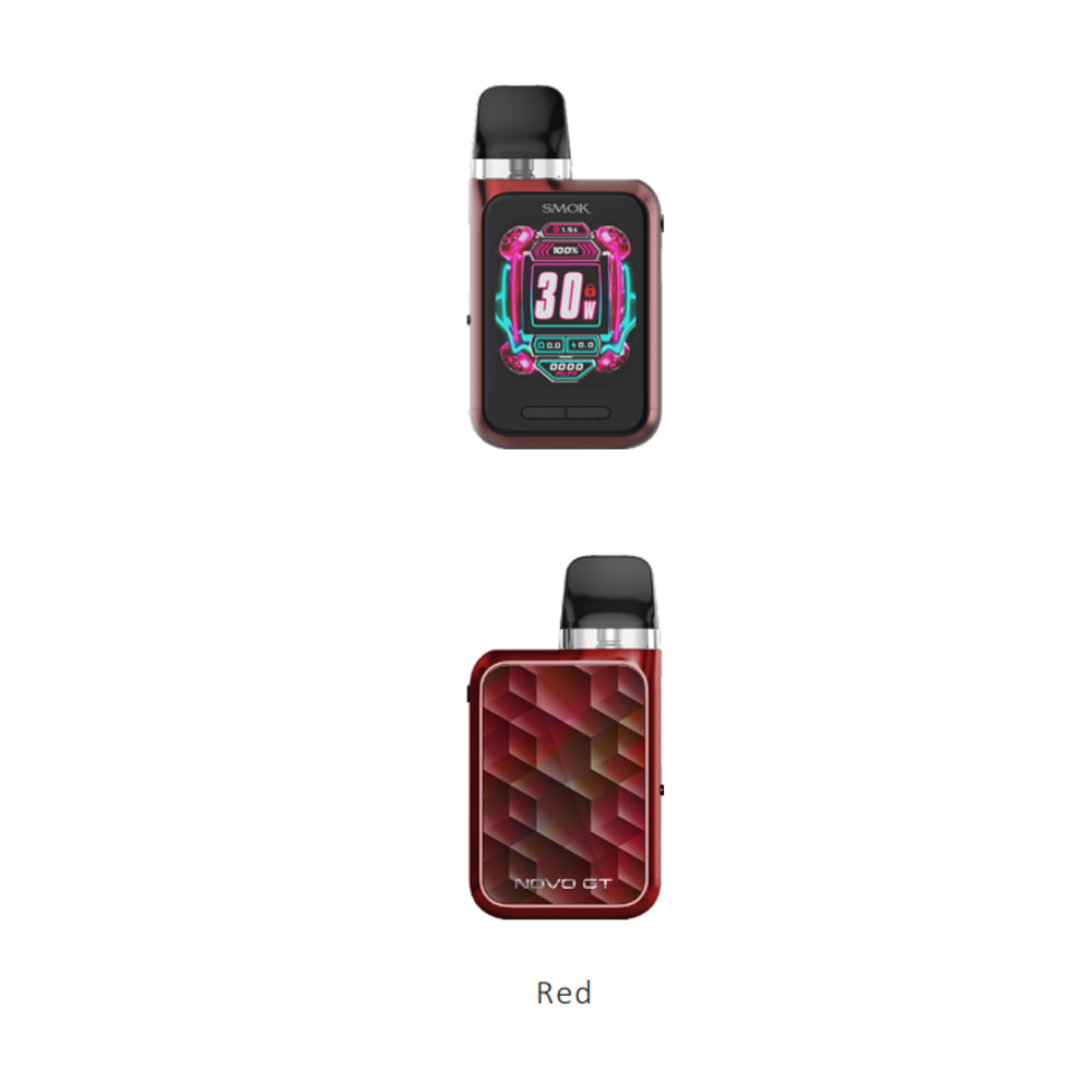 SMOK Novo GT Box 30W Kit (Pod System) - Red