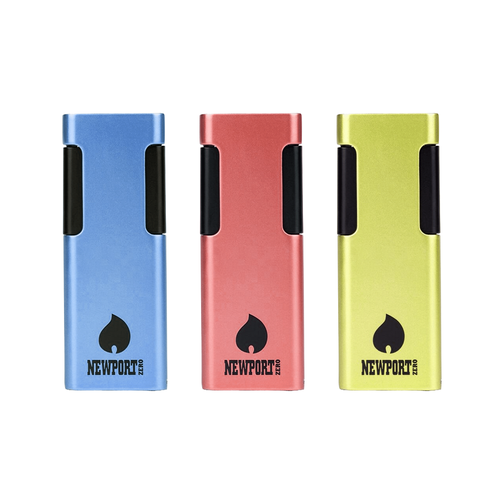 Newport ZERO Windproof Thin Lighter (12pc Display) - Assorted Colors