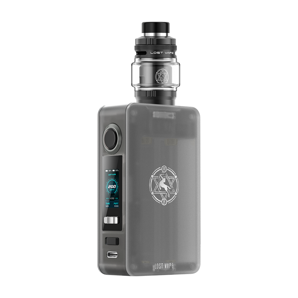 Lost Vape Centaurus N200 Box Mod Starter Kit - Gray Rock