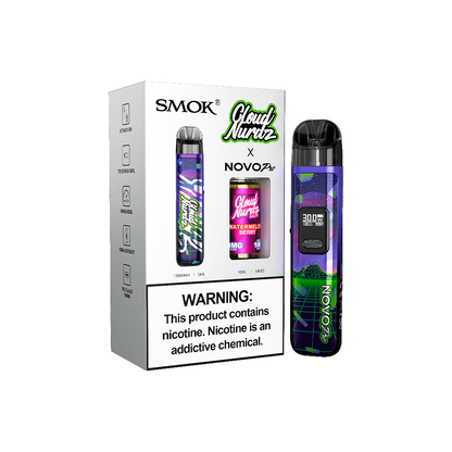 Collab Bundle – SMOK Novo Pro Device + Daddy’s Vapor 10mL Juice - Watermelon Berry with packaging