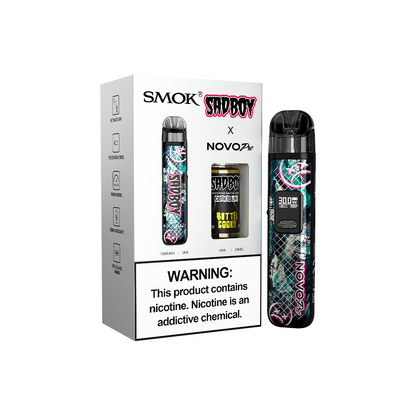 Collab Bundle – SMOK Novo Pro Device + Daddy’s Vapor 10mL Juice - Butter Cookie with packaging