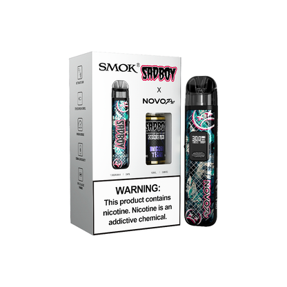 Collab Bundle – SMOK Novo Pro Device + Daddy’s Vapor 10mL Juice - Unicorn Tears with packaging
