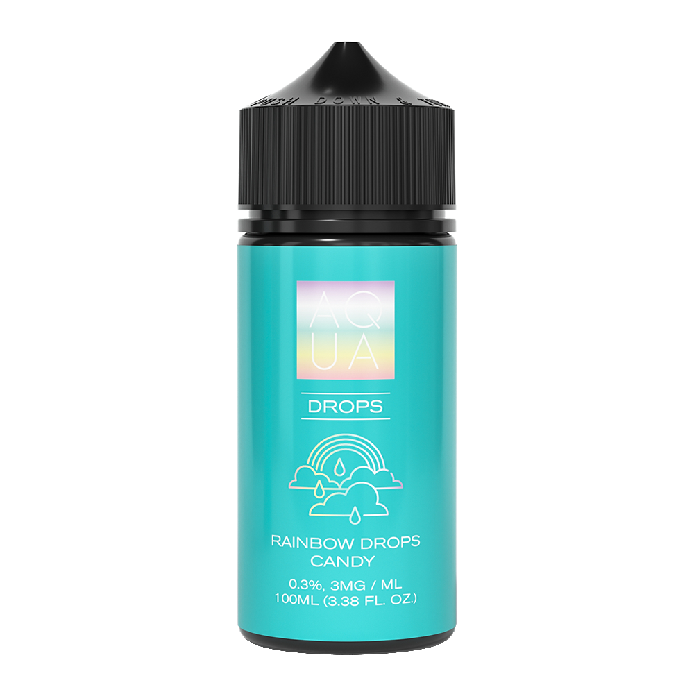 Aqua Series E-Liquid 100mL (Freebase) - Drops