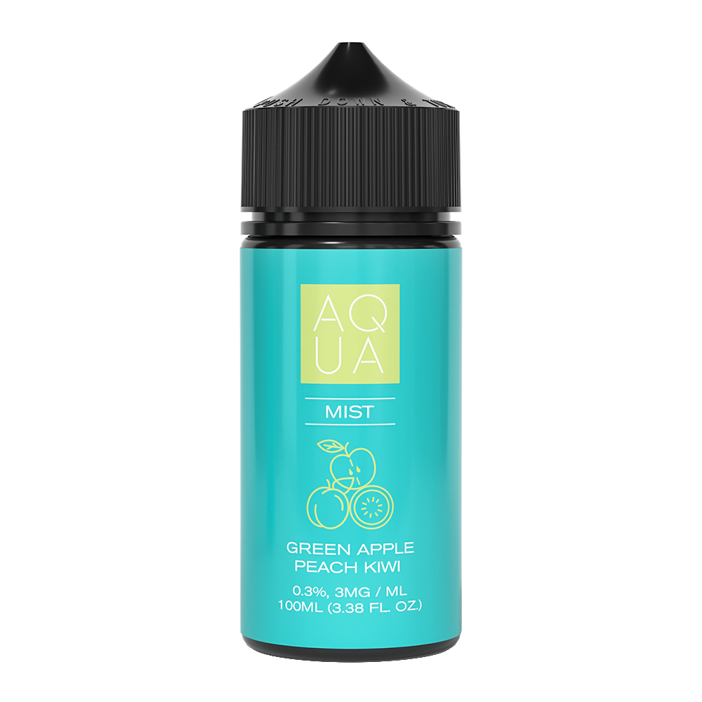 Aqua Series E-Liquid 100mL (Freebase) - Mist