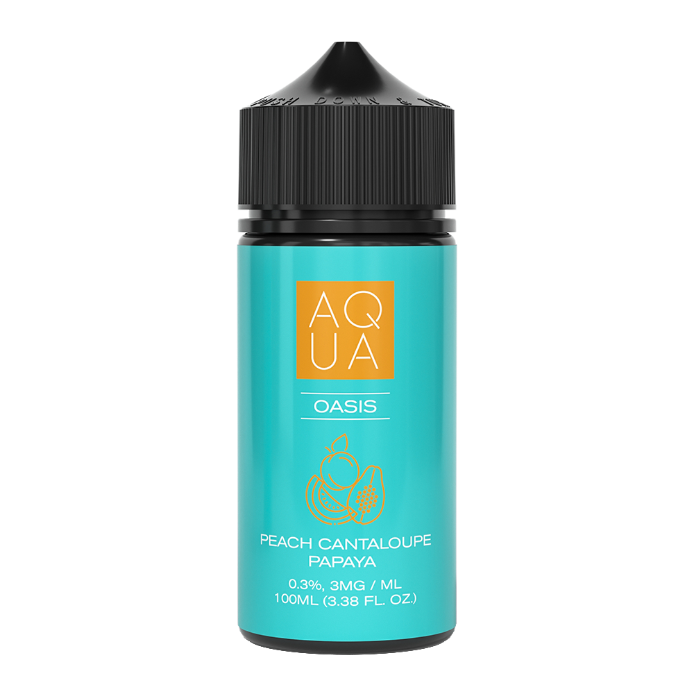 Aqua Series E-Liquid 100mL (Freebase) - Oasis