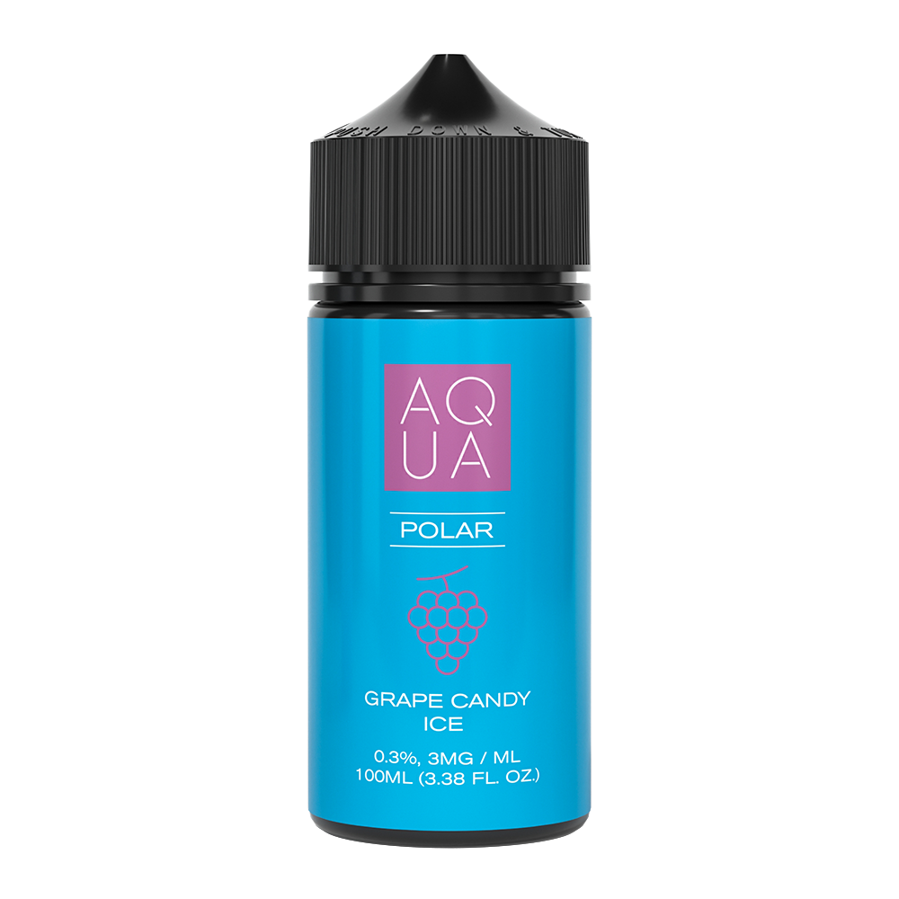 Aqua Series E-Liquid 100mL (Freebase) - Polar Menthol