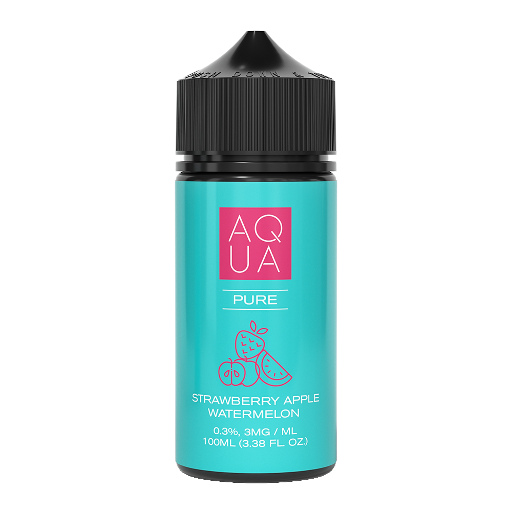 Aqua Series E-Liquid 100mL (Freebase) - Pure