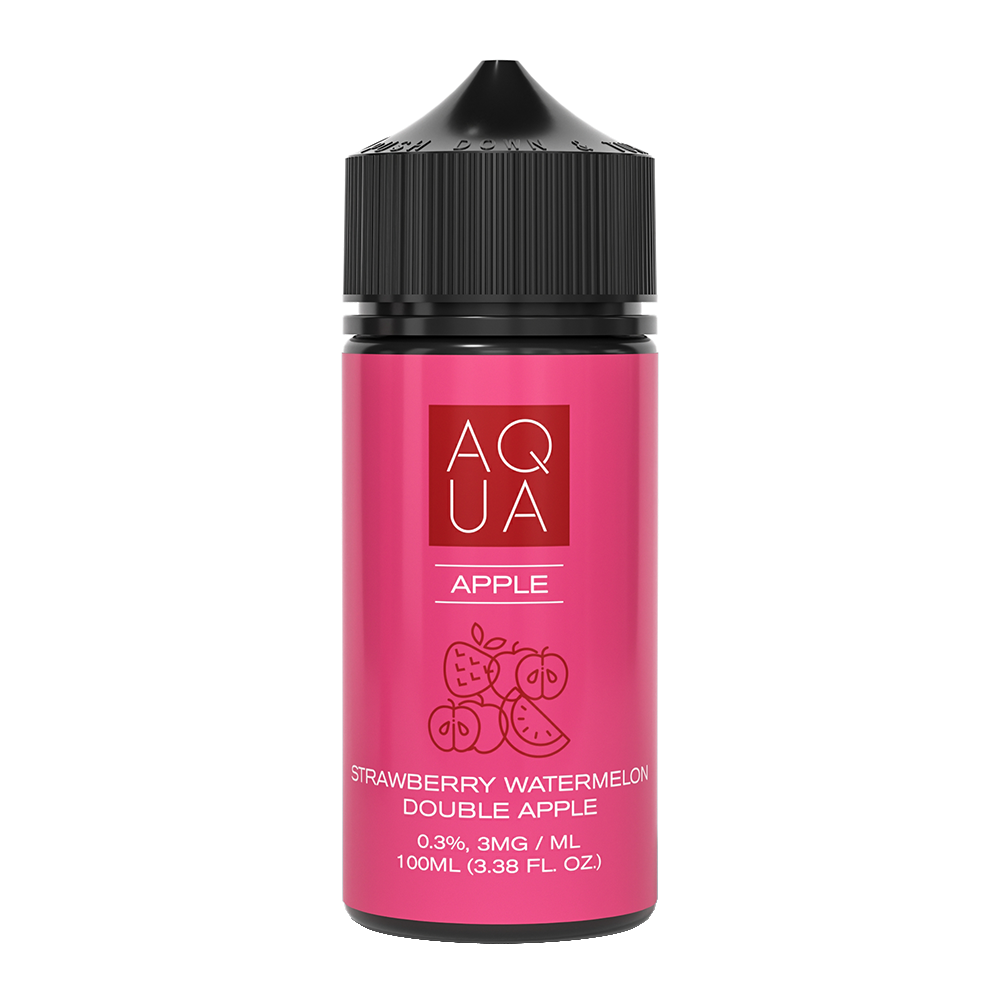 Aqua Series E-Liquid 100mL (Freebase)- Pure Apple