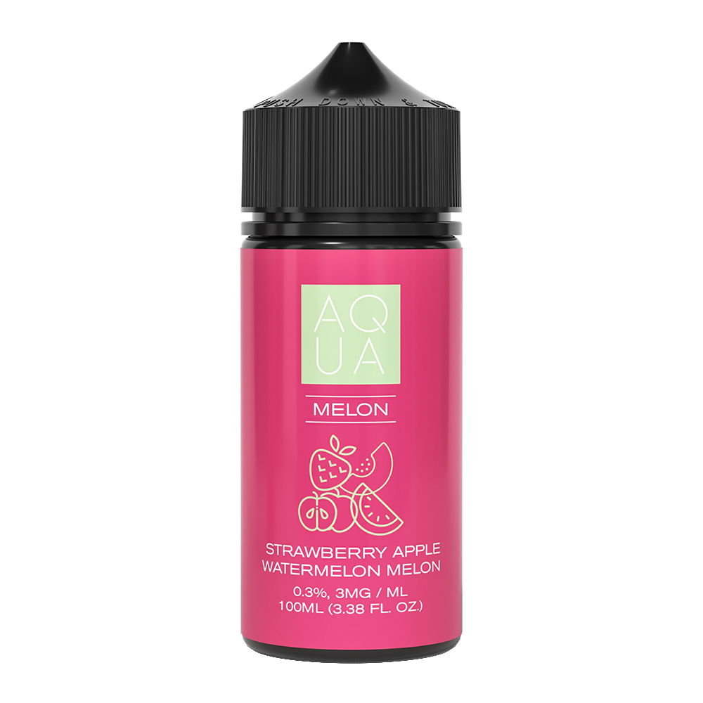 Aqua Series E-Liquid 100mL (Freebase) - Pure Melon