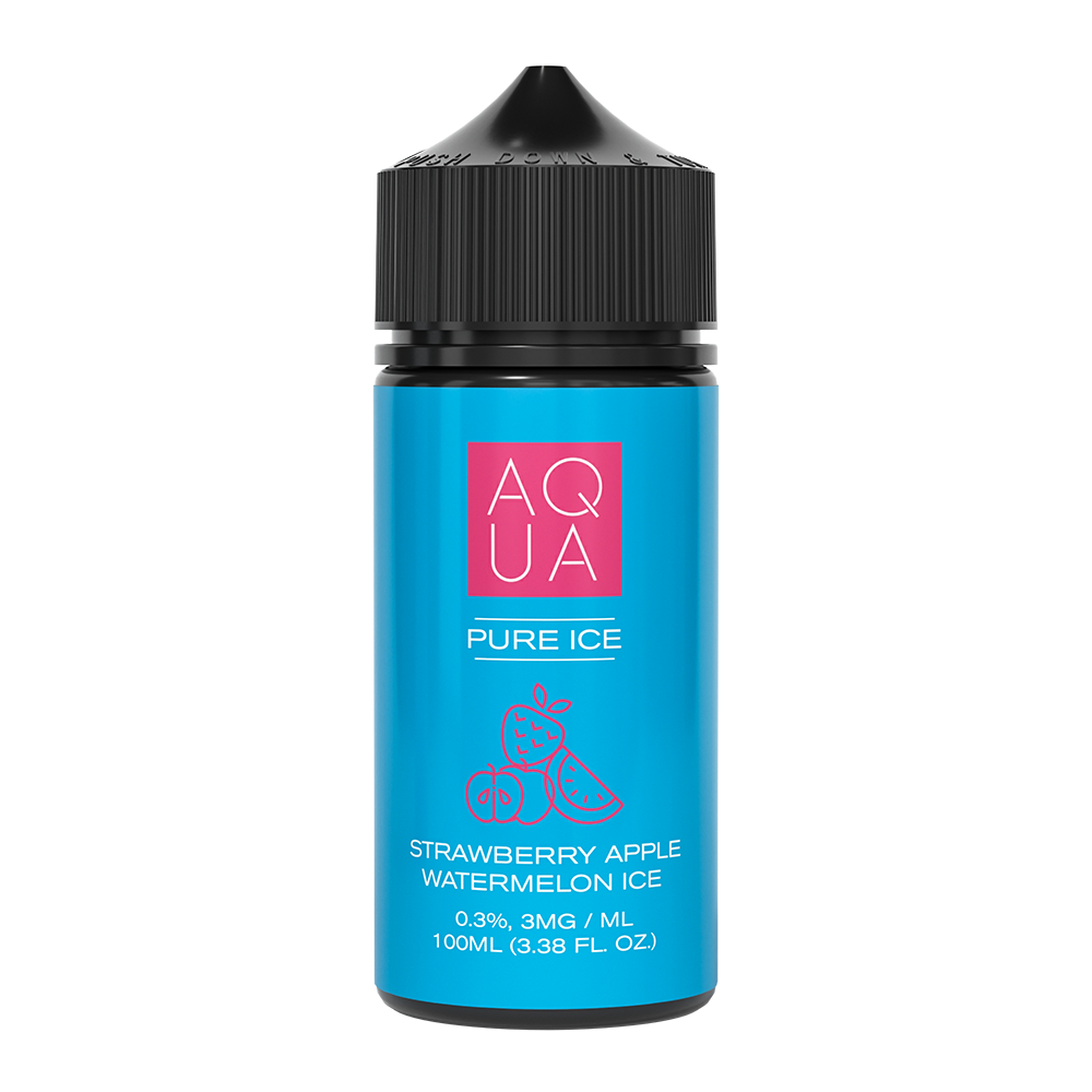 Aqua Series E-Liquid 100mL (Freebase) - Pure Menthol