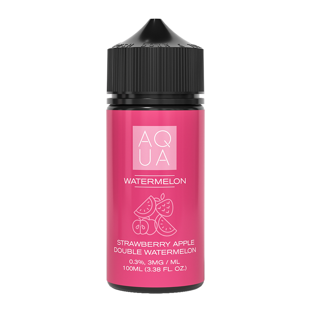 Aqua Series E-Liquid 100mL (Freebase) - Pure Watermelon