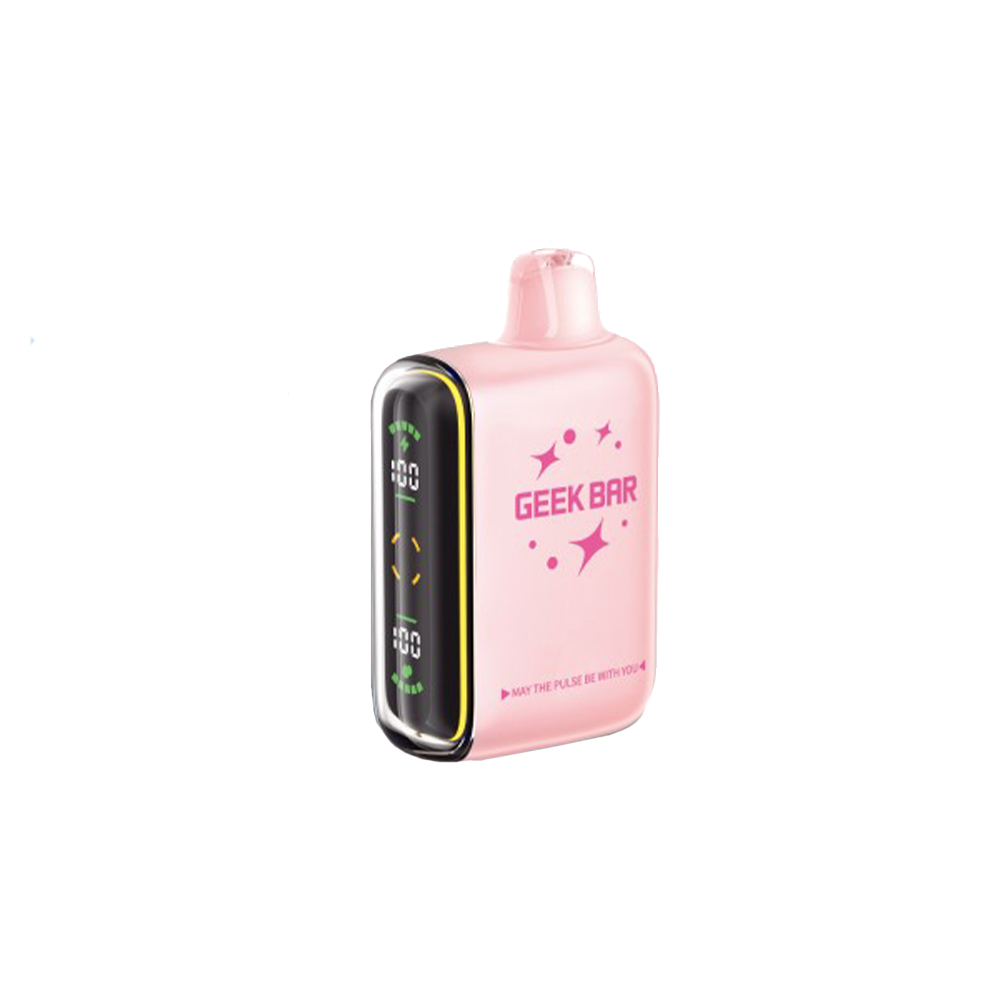 Geek Bar Pulse ZERO Nicotine Disposable | 15000 Puff | 16mL | 0mg | MOQ 5 | Strawberry B-Pop