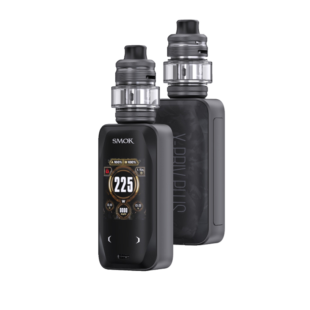 SMOK X-Priv Plus 225W Box Mod Starter Kit - Black Shell