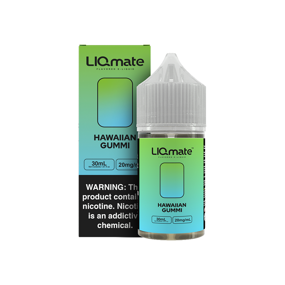 7Daze Liqmate Salt Series E-Liquid 30mL (Salt Nic) - Hawaiian Gummi with packaging