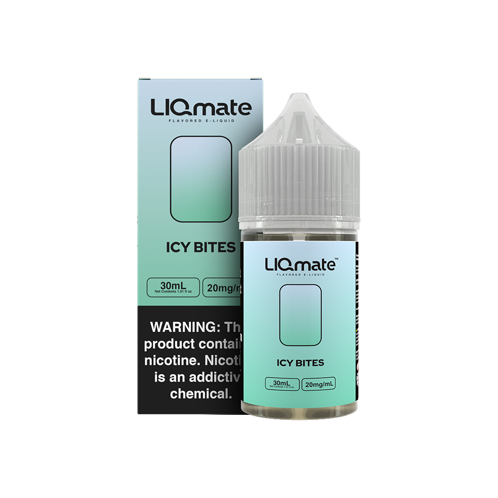 7Daze Liqmate Salt Series E-Liquid 30mL (Salt Nic) - Icy Bites with packaging