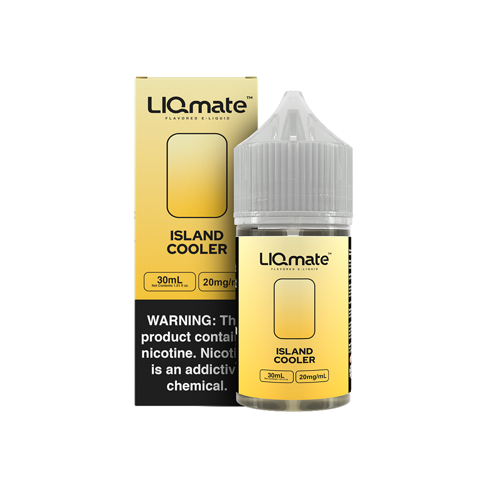 7Daze Liqmate Salt Series E-Liquid 30mL (Salt Nic) - Island Cooler with packaging