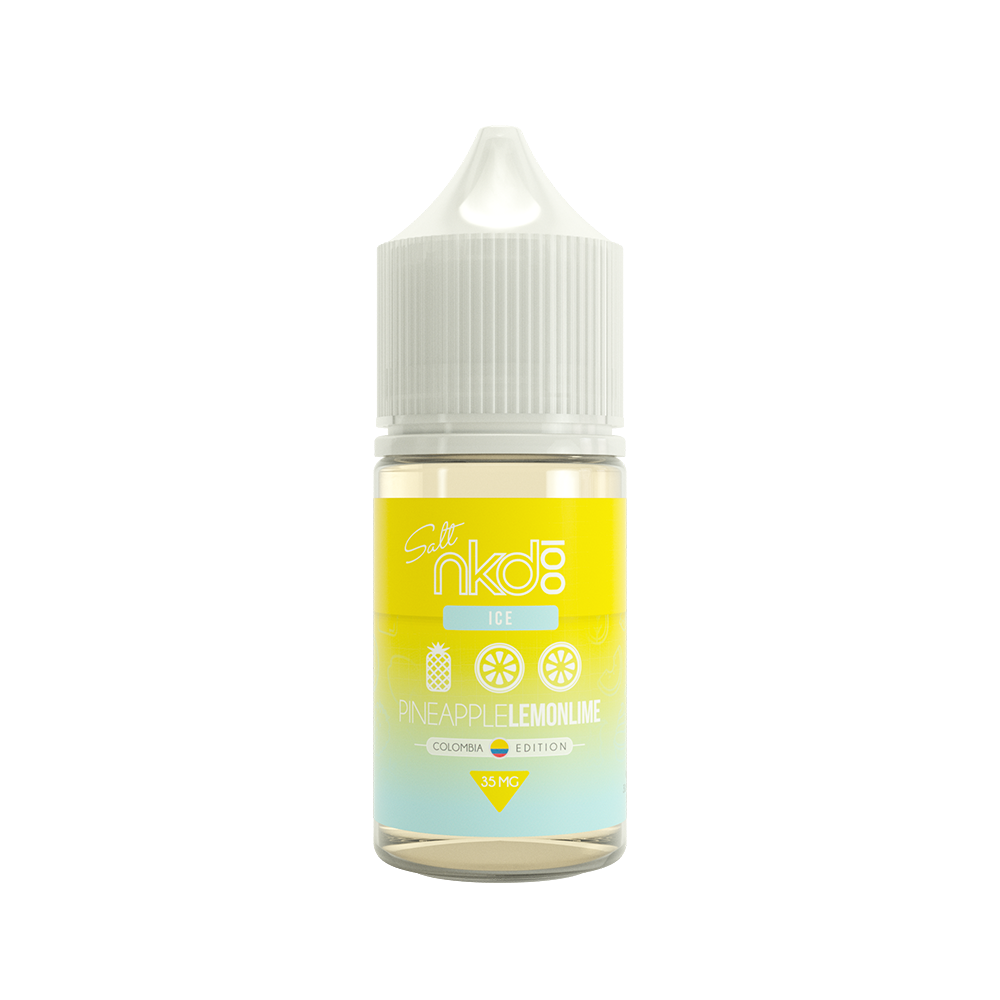 Naked 100 Salt Series E-Liquid 30mL (Salt Nic) - Columbia Edt Pineapple Lemon Lime