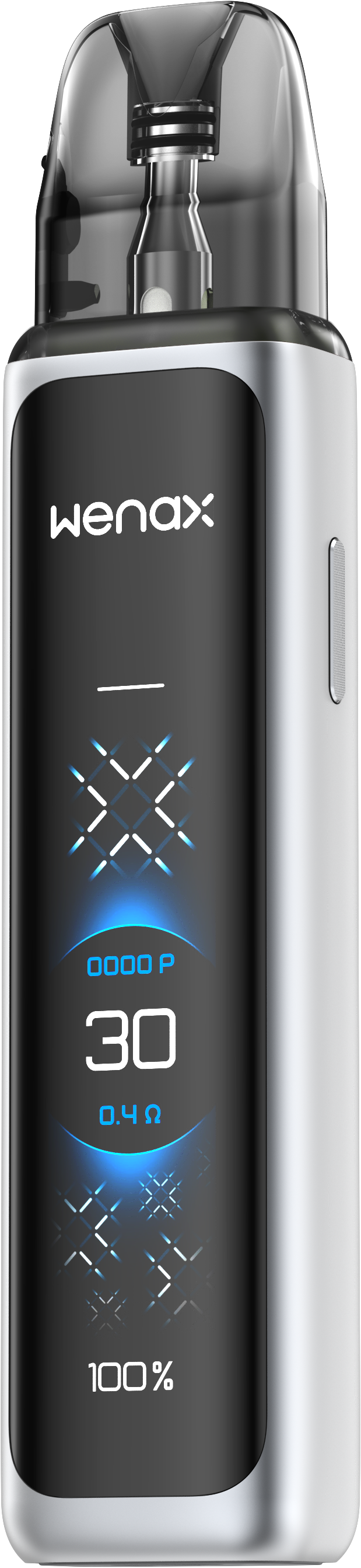 Geekvape Wenax Q Ultra 30W Kit (Pod System) - Frosted Silver