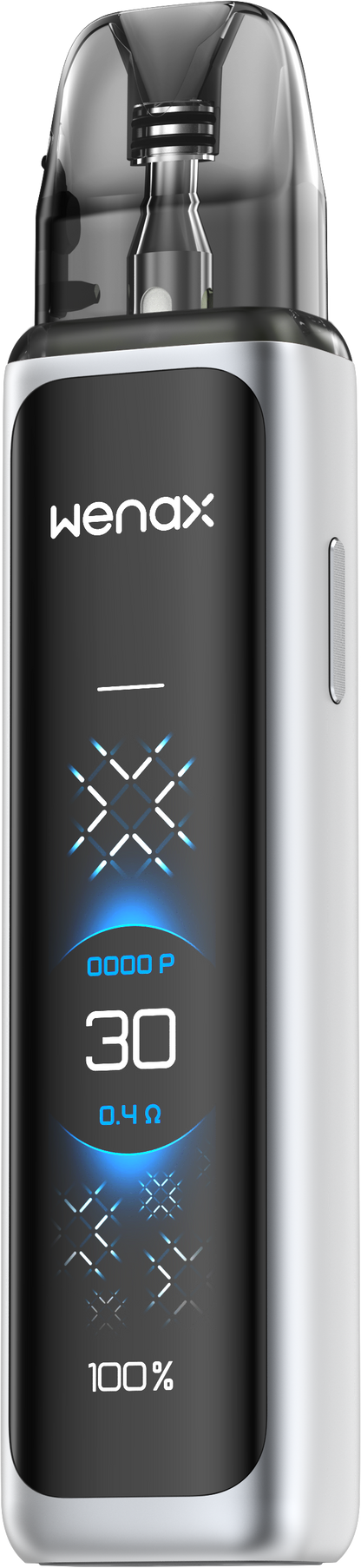 Geekvape Wenax Q Ultra 30W Kit (Pod System) - Frosted Silver