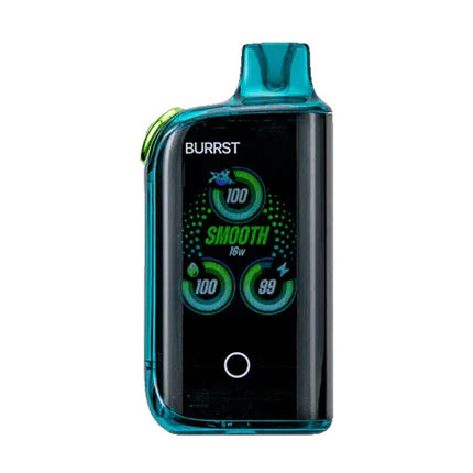 Fasta Burrst Disposable | 35000 Puff | 25mL | 50mg | MOQ 5 | 18mL White Grape + 
25mL Sour Blue Razz
