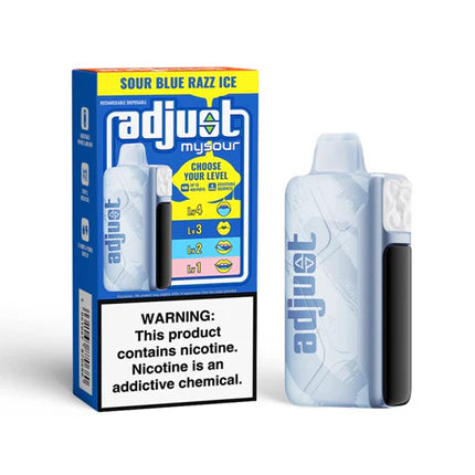 Adjust-My Disposable 40000 Puff 20mL 50mg • MOQ 5 - Sour Blue Razz