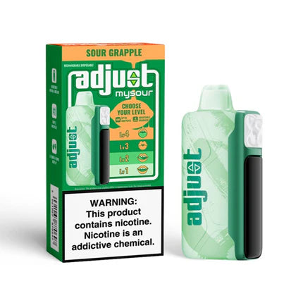 Adjust-My Disposable 40000 Puff 20mL 50mg • MOQ 5 - Sour Grapple