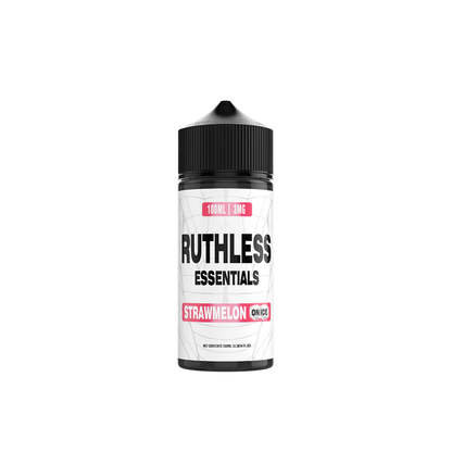 Ruthless Essentials Series E-Liquid | 100mL | 3mg | Strawmelon On Ice